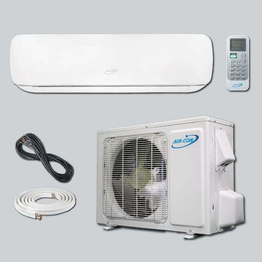 Aircon Blizzard Series Mini Split 9000 BTU Installation Ready Kit